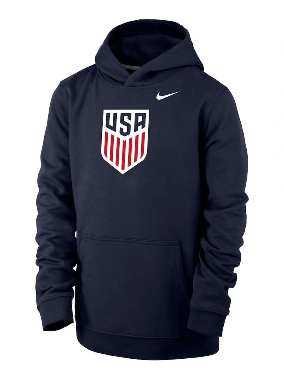 Brand New- Youth Nike Navy USMNT Club Fleece Pullover Hoodie